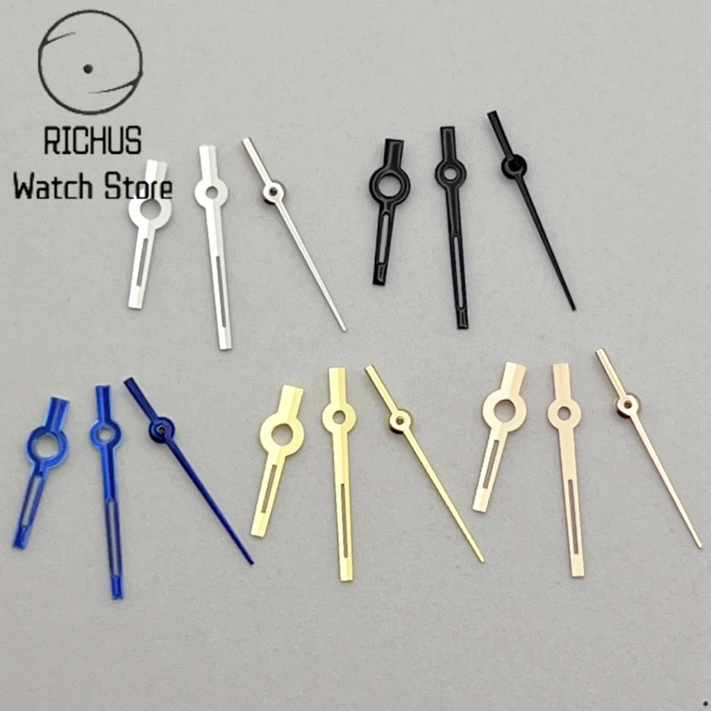 NH05 Hands Silver/Blue/Black/Gold/RoseGold Watch Hands Green Luminous Fit NH05 NH06 Movement Watch Accessories