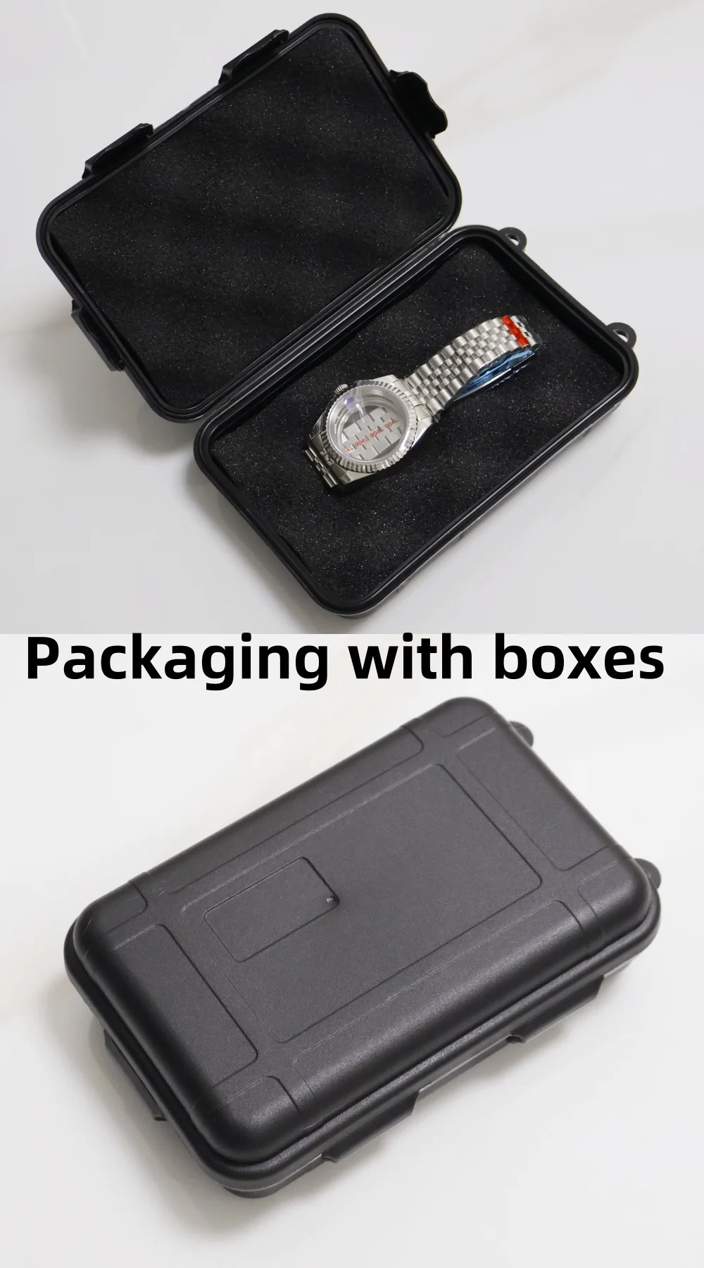 31mm NH05 Watch Case For Girl Woman Datejust Accessories 316L Steel Fit NH05 NH06 Movement 24.5mm Dial Jubilee Band Mod Parts