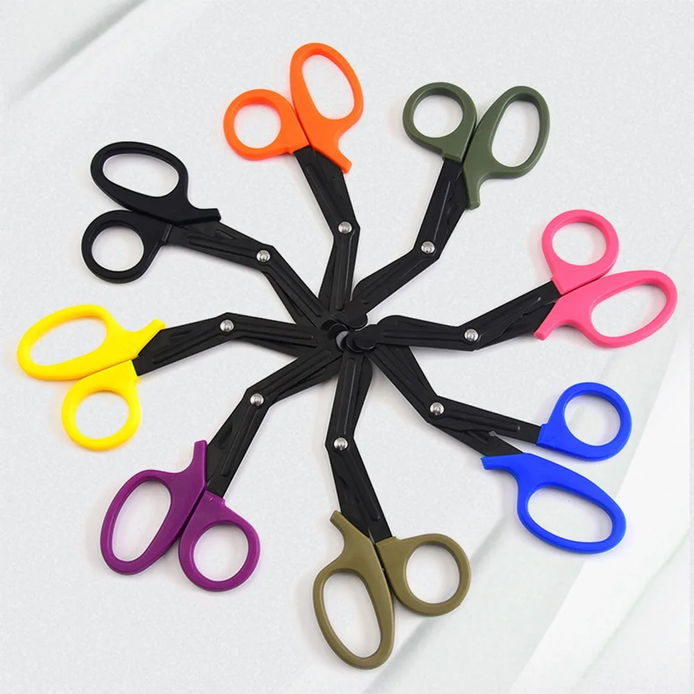 Medical Scissors Survive Paramedic Medical Rescue Scissor Trauma Gauze Tactical First Aid Shear Trauma Shears Survival Rescue