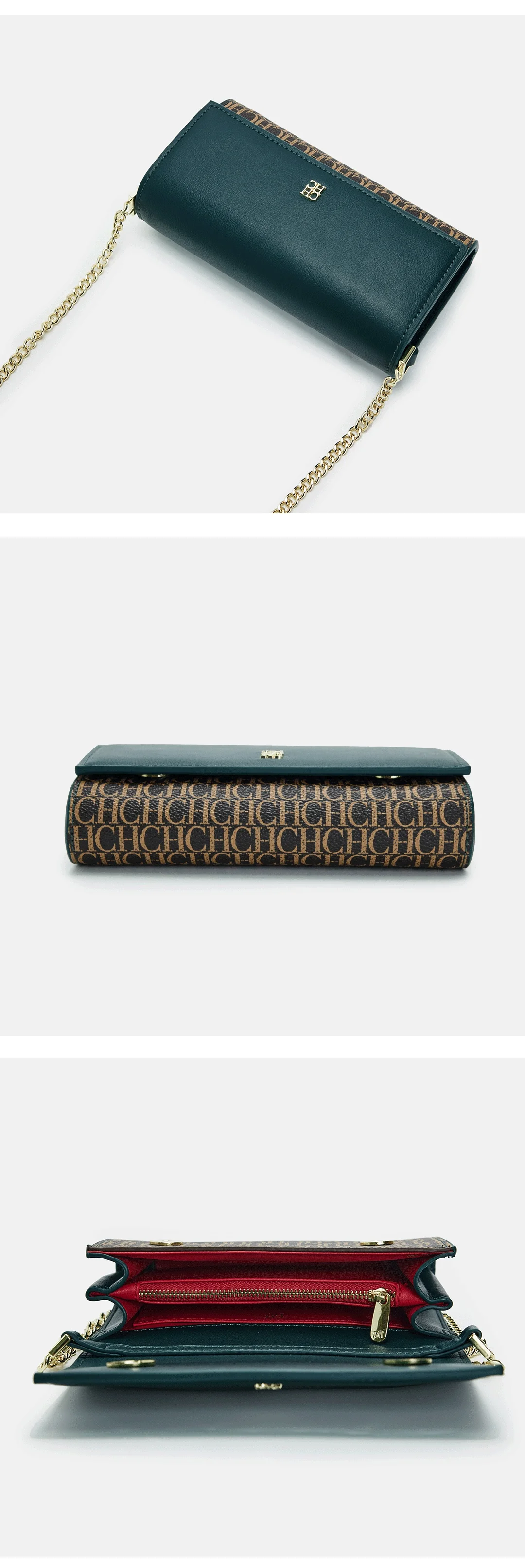CH Clutch Bag Women Chain Crossbody Bag Designer Shoulder Handbag Evening Party Gift Purse For Ladies