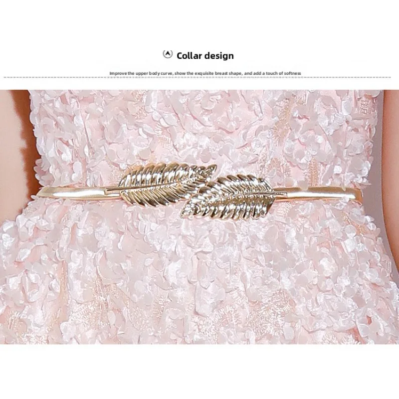2026 New Women S High Quality Sequin Banquet Host Noble and Elegant Long Dress Dignified and Atmospheric Slim Fit Wedding Gown