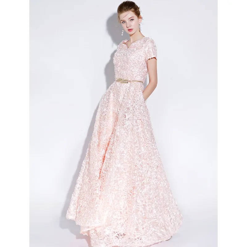 2026 New Women S High Quality Sequin Banquet Host Noble and Elegant Long Dress Dignified and Atmospheric Slim Fit Wedding Gown