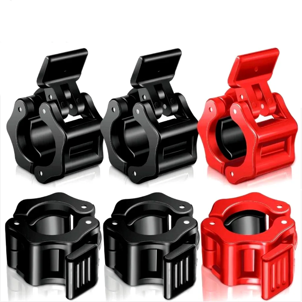 28mm 30mm 25mm Barbell Collar Lock Dumbbell Clips Clamp Weight Lifting Bar Gym Dumbbell Lock Clamp Spring Clips Weight Lifting