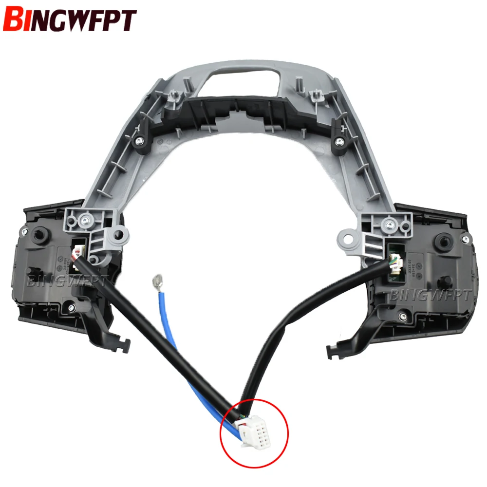 For Toyota Hilux Revo Rocco Fortuner New Steering Wheel Volume Sound Button with Backlight 2015 2016 2017 2018 2019 2020