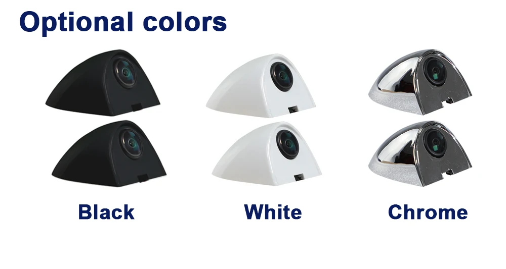 Car AHD 5-Inch Digital Side View Monitoring Mirror System,Night Vision HD 720P Side View Blind Spot Camera,Available In 3 Colors