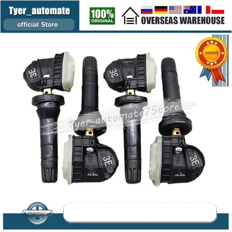 315Mhz 4Pcs TPMS Tire Pressure Monitoring Sensor 13512346 For Chevrolet Colorado 2019-2023 GMC Canyon 2019-2023