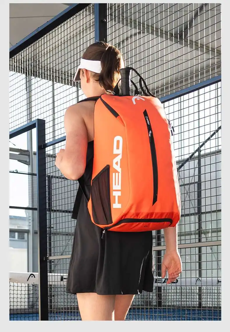2025 HEAD Tennis Backpack Tennis Sports Bag Backpack Tennis Racket Racquet Bag Raqueteira Tenis Padel Racket Backpack Badminton