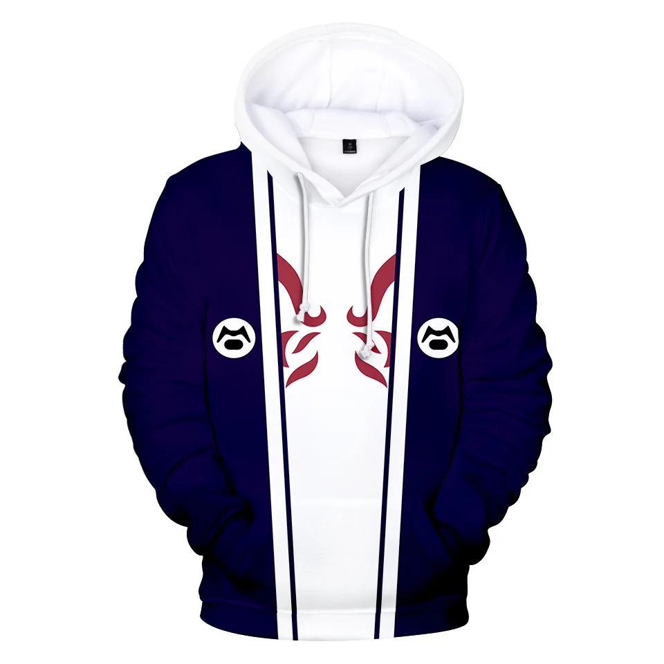 Bandai Naruto 3D Anime Hoodie – Men's Streetwear, Cosplay, Harajuku & Y2K Style – Trendy & Comfortable