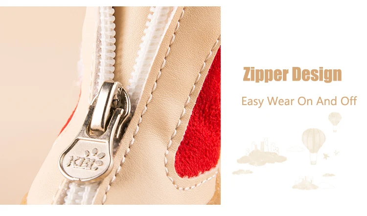 4pcs/set Elastic Winter Pet Dog Shoes Anti-slip Velvet Thickening Warmer Small Comfort Boots Puppy Animal Chihuahua Yorkshire