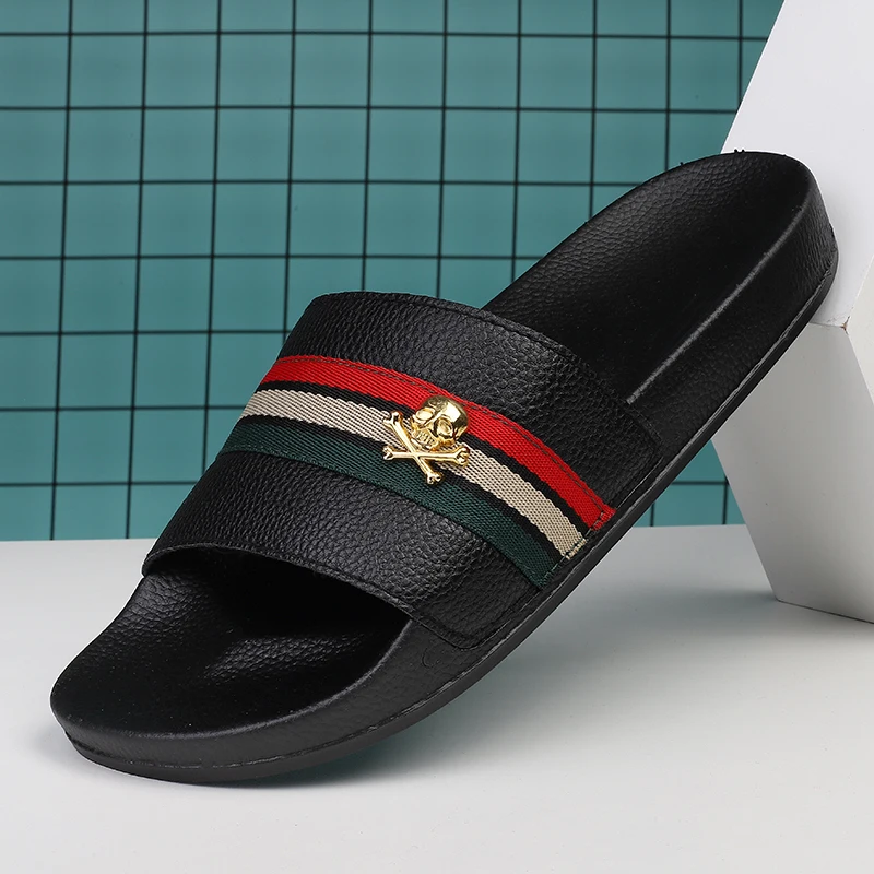 QZHSMY Shoes Men Summer New Men Casual Sports Slippers For Men Wear EVA Soft-Soled Indoor Sandals Male Flip-Flops Fast Shipping
