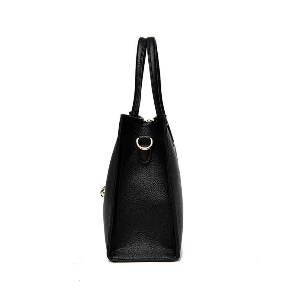 Genuine Brand Top Quality Leather Shoulder Crossbody Bags for Women Luxury Handbags Women Bags Designer Large Capacity Tote Bag