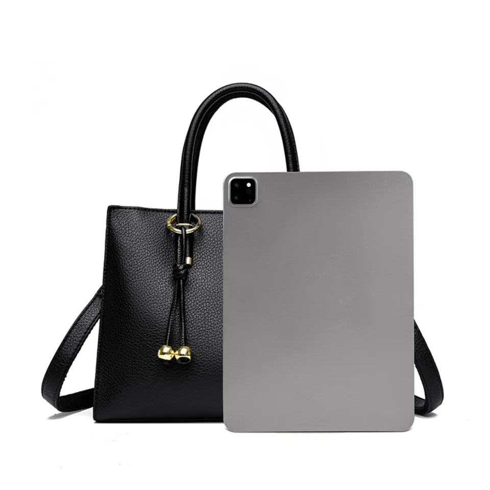 Genuine Brand Top Quality Leather Shoulder Crossbody Bags for Women Luxury Handbags Women Bags Designer Large Capacity Tote Bag