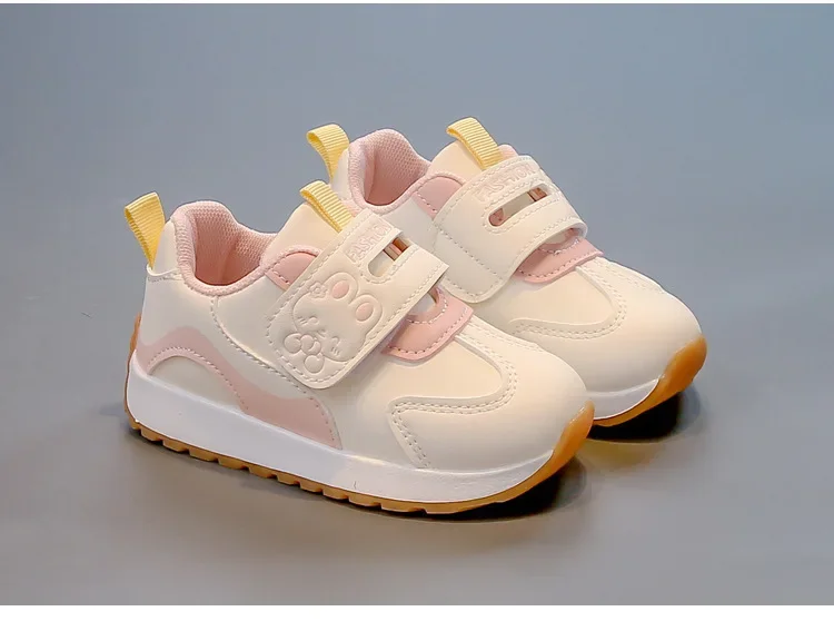 New Fashion Children's Causal Sneakers for Girls Cute Patchwork Kids Sports Shoes Soft Versatile Boys School Running Sneakers