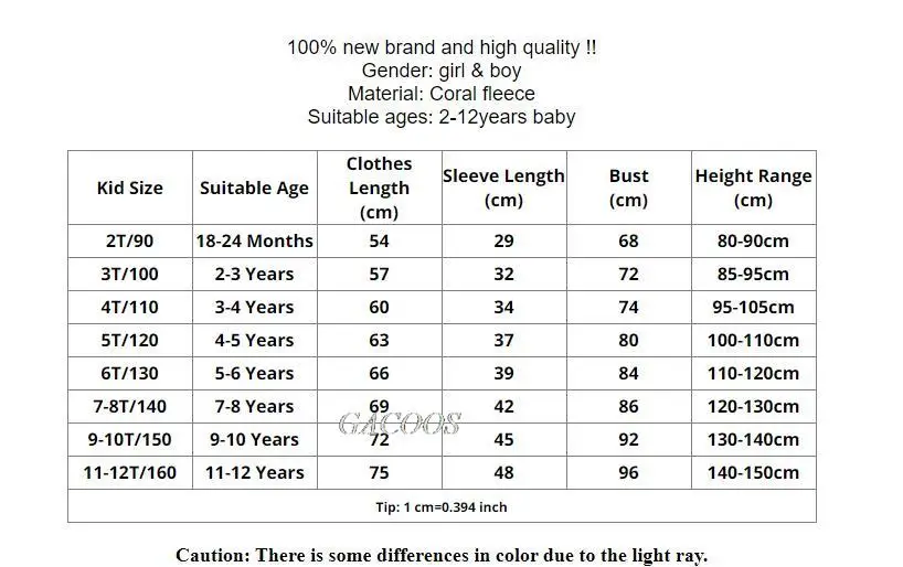 Kids Coral Velvet Bathrobe Baby Girls Boy Cartoon Fleece Pajamas Children Soft Bath Robe Nightgown Teenager Toddler Clothing