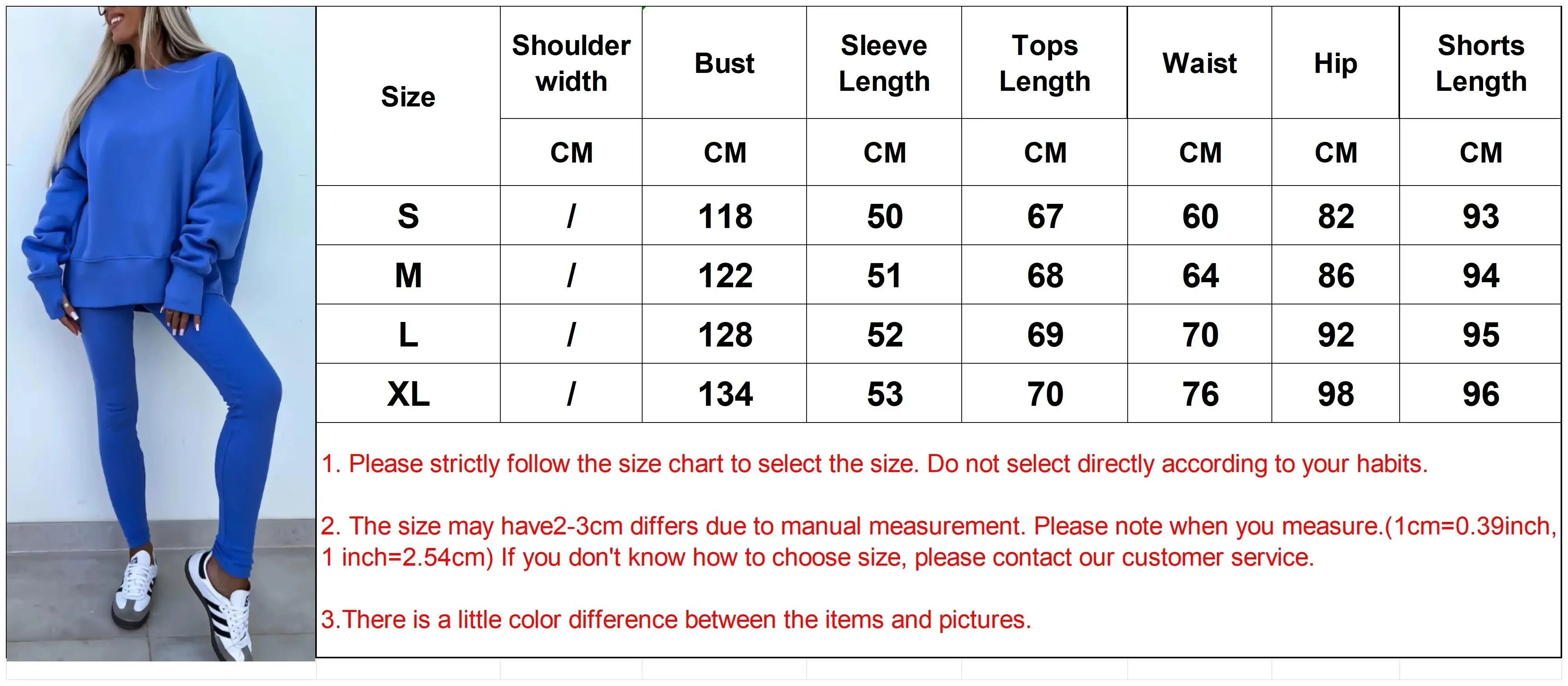 Women's 2-Piece Sports Set Spring Autumn Fashion Loose Long Sleeve O-Neck Sweater Top Slim Fit Leggings Casual Outfit
