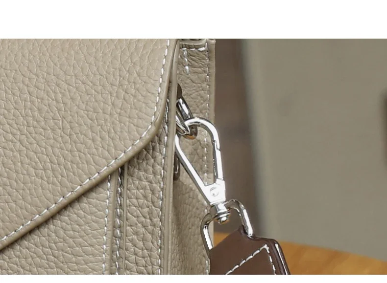 Women Natural Cow Genuine Leather Shoulder Bag Female Large Capacity Casual Crossbody Bag Lady Cowhide Fashion Commuting Handbag