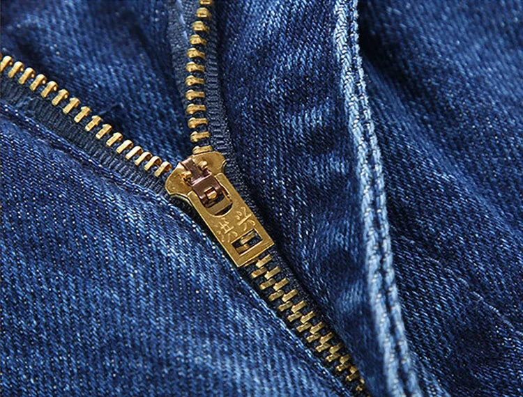 2021 Thick Cotton Fabric Relaxed Fit Brand Jeans Men Casual Classic Straight Loose Jeans Male Denim Pants Trousers Size 28-40