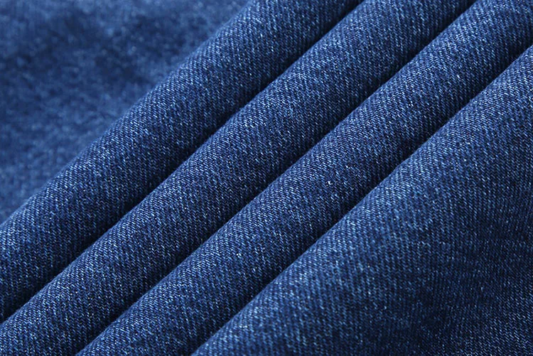 2021 Thick Cotton Fabric Relaxed Fit Brand Jeans Men Casual Classic Straight Loose Jeans Male Denim Pants Trousers Size 28-40