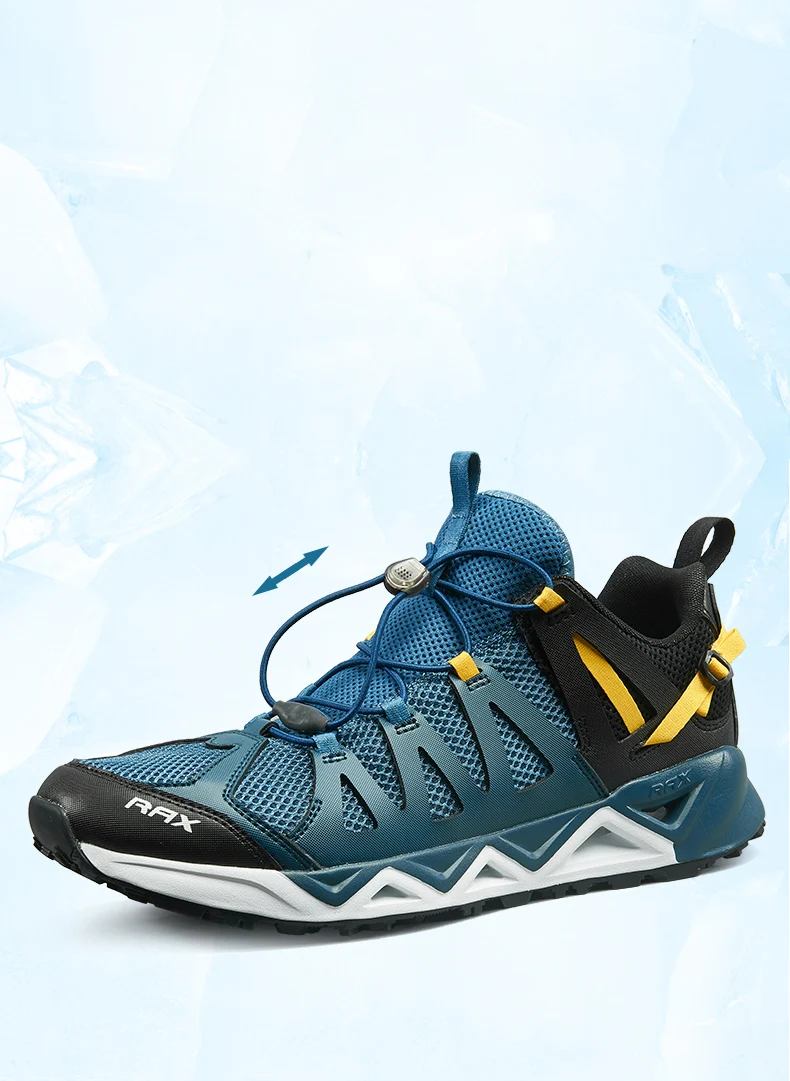 RAX New Men Women Summer Hiking Shoes Breathable Upstream Shoes Trekking Aqua Shoes Outdoor Fishing Camping Sneaker Men