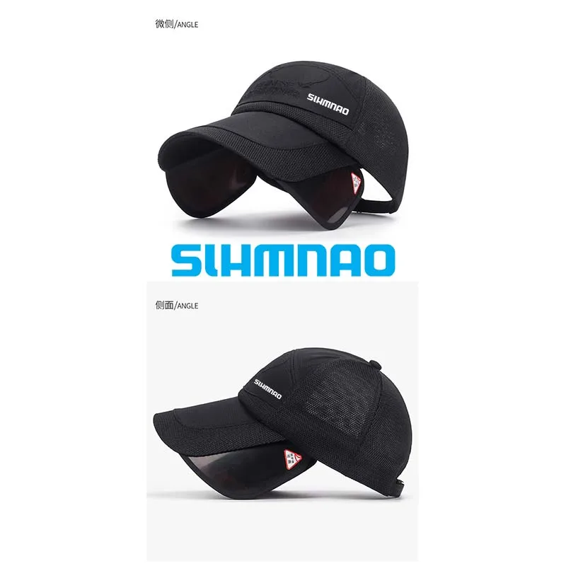 2025 Fishing Hat Summer Outdoor Fishing Sunscreen Baseball Hat Men's Mountaineering Hunting Sunshade Hat Bicycle Women's Hat