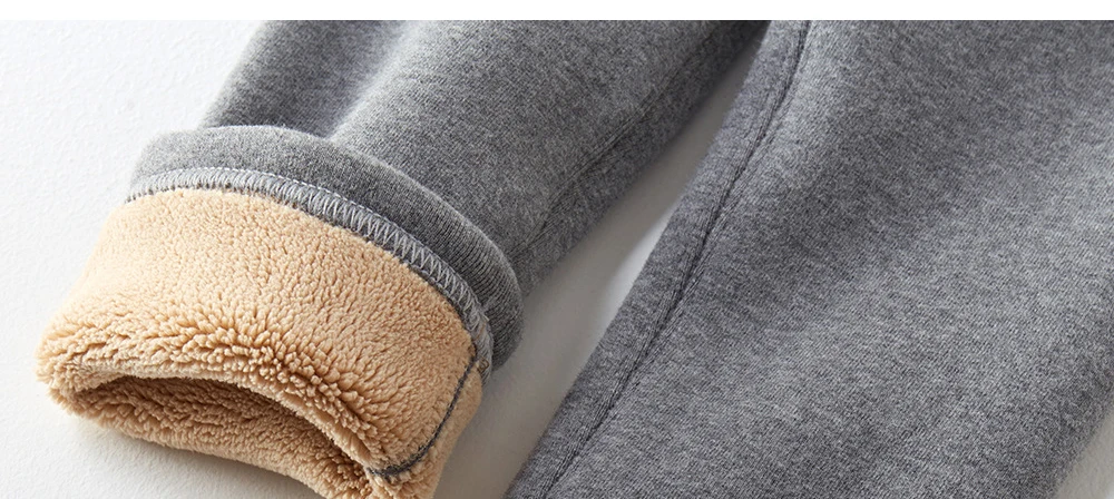 -20 Temperature Winter Girls Warm Trousers Leggings Kids Clothes 3-14 Very Thick Pants For Girls Children Cotton-padded Trousers