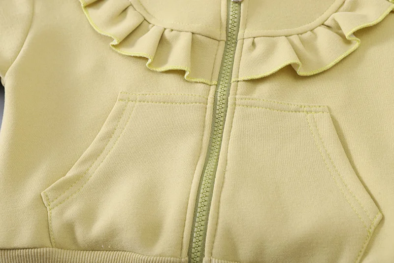 Baby Cute Casual Suits Children Comfortable Hooded Coat+Pants 2Pc Outfits Girls Spring Autumn Outdoor Versatile Daily Clothes