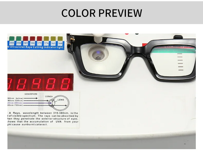 Fashion Large Frame Jelly Myopia Glasses Women 2025 Luxury Brand Square Black Glasses Ink Color Anti Blue Light Eyeglasses -2 -5