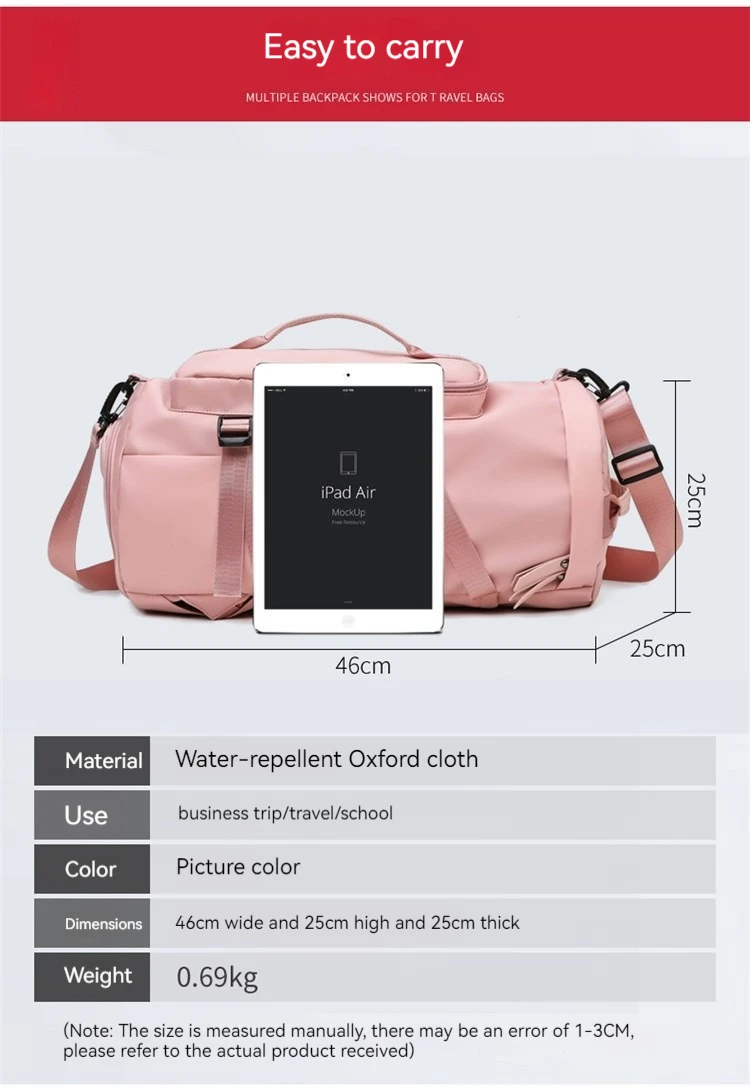 Rilibegan Outdoor Backpacks Waterproof Sport Travel Back Pack Fitness Backpack Big Capacity Travel Bag Shoe Barn Backpacks