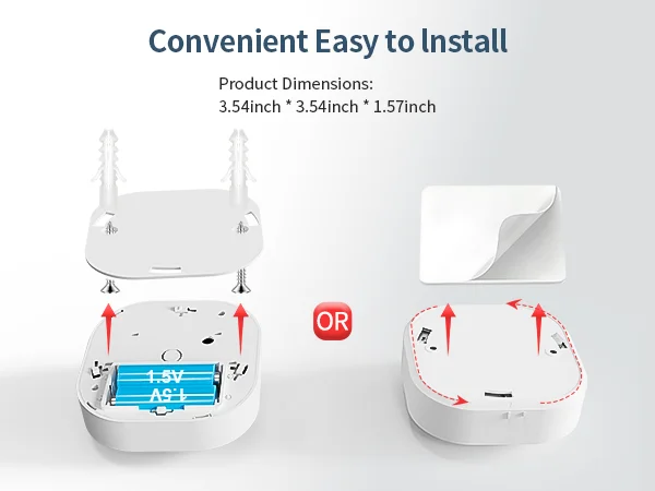 Zigbee Smoke Alarm Tuya Smart Real-time Monitoring APP Notification Smoke Detector For Gas Wall-hung Stoves Bathrooms Industrial Hotel Security