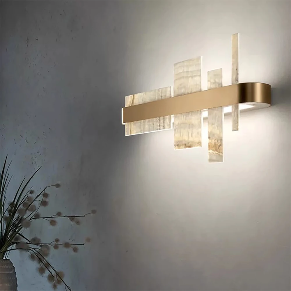 Shards Of Life Vintage Marble Collection LED Dimmable Chandelier Lighting Lustre Suspension Luminaire Lampen For Living Room