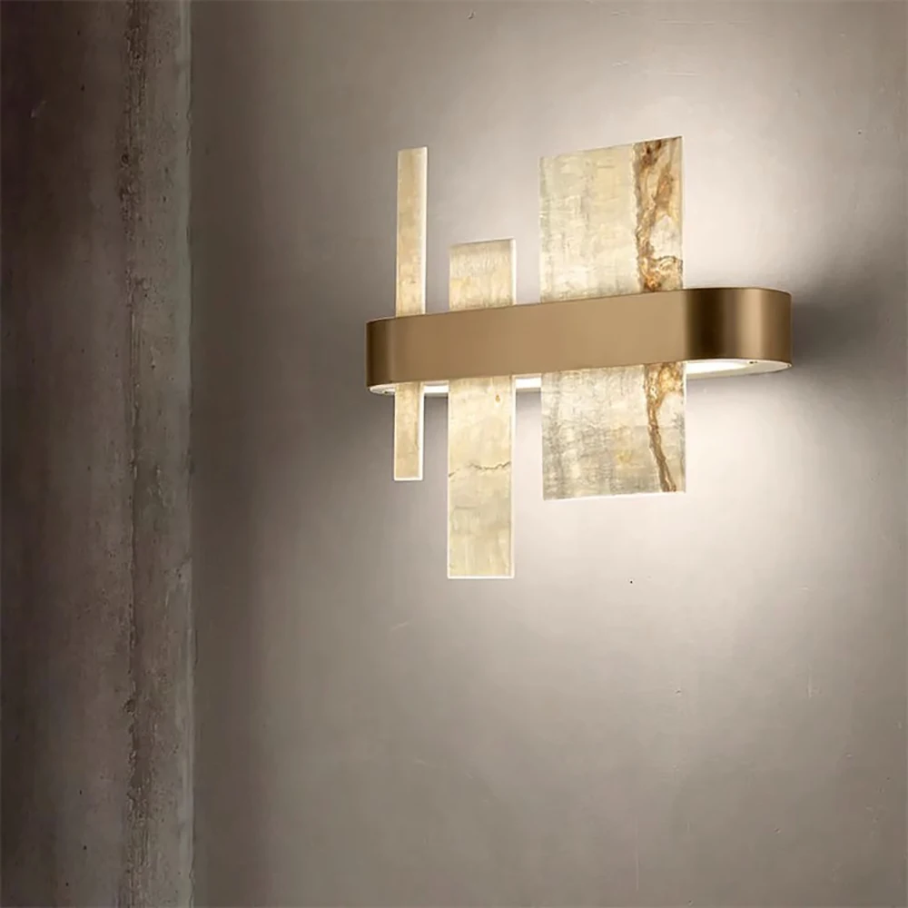 Shards Of Life Vintage Marble Collection LED Dimmable Chandelier Lighting Lustre Suspension Luminaire Lampen For Living Room