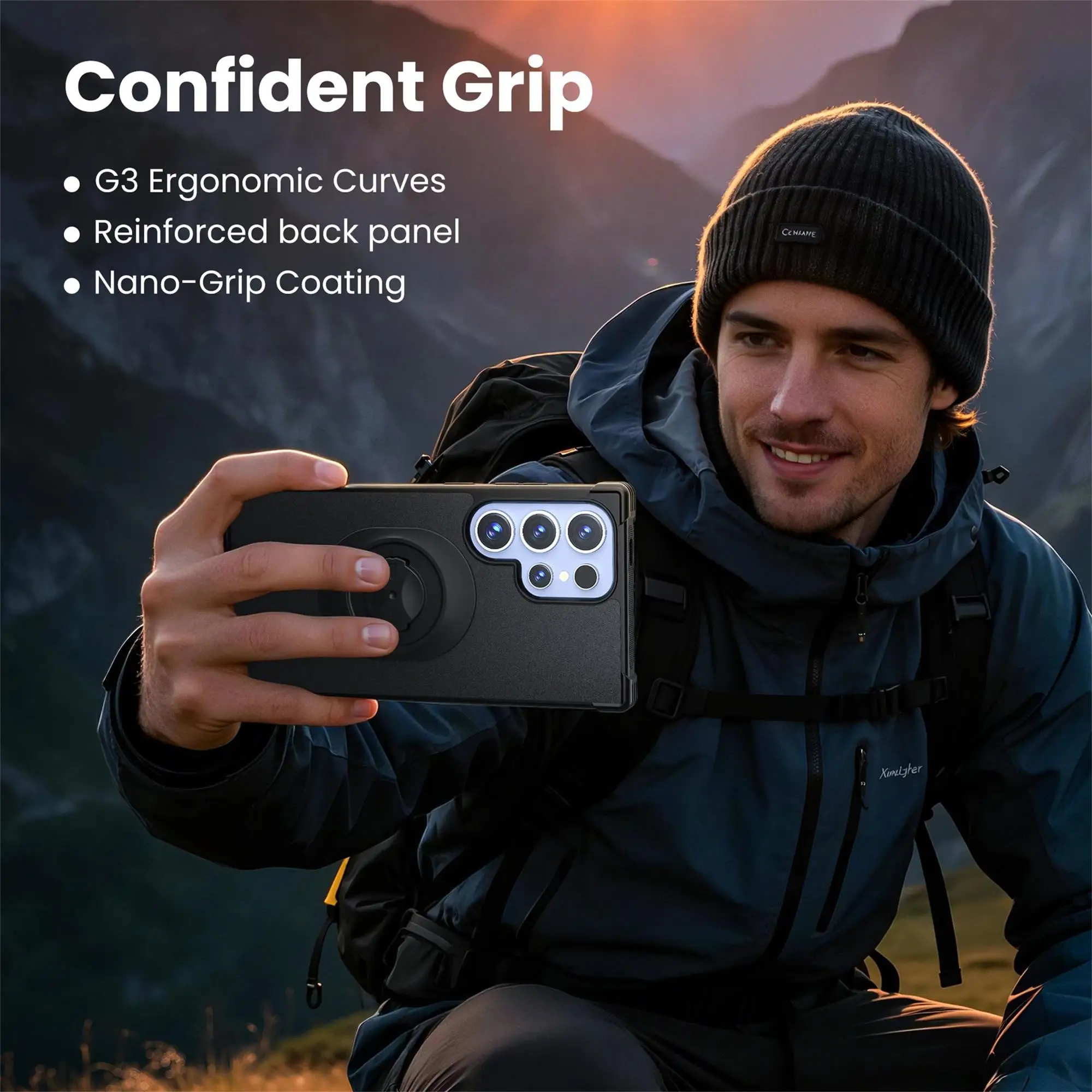 Case for Samsung Galaxy S24/S25/S26/Plus/Ultra,compatible with Garmin Bike Computer Holder,for MTB/Road EBicycle Cycling Mount