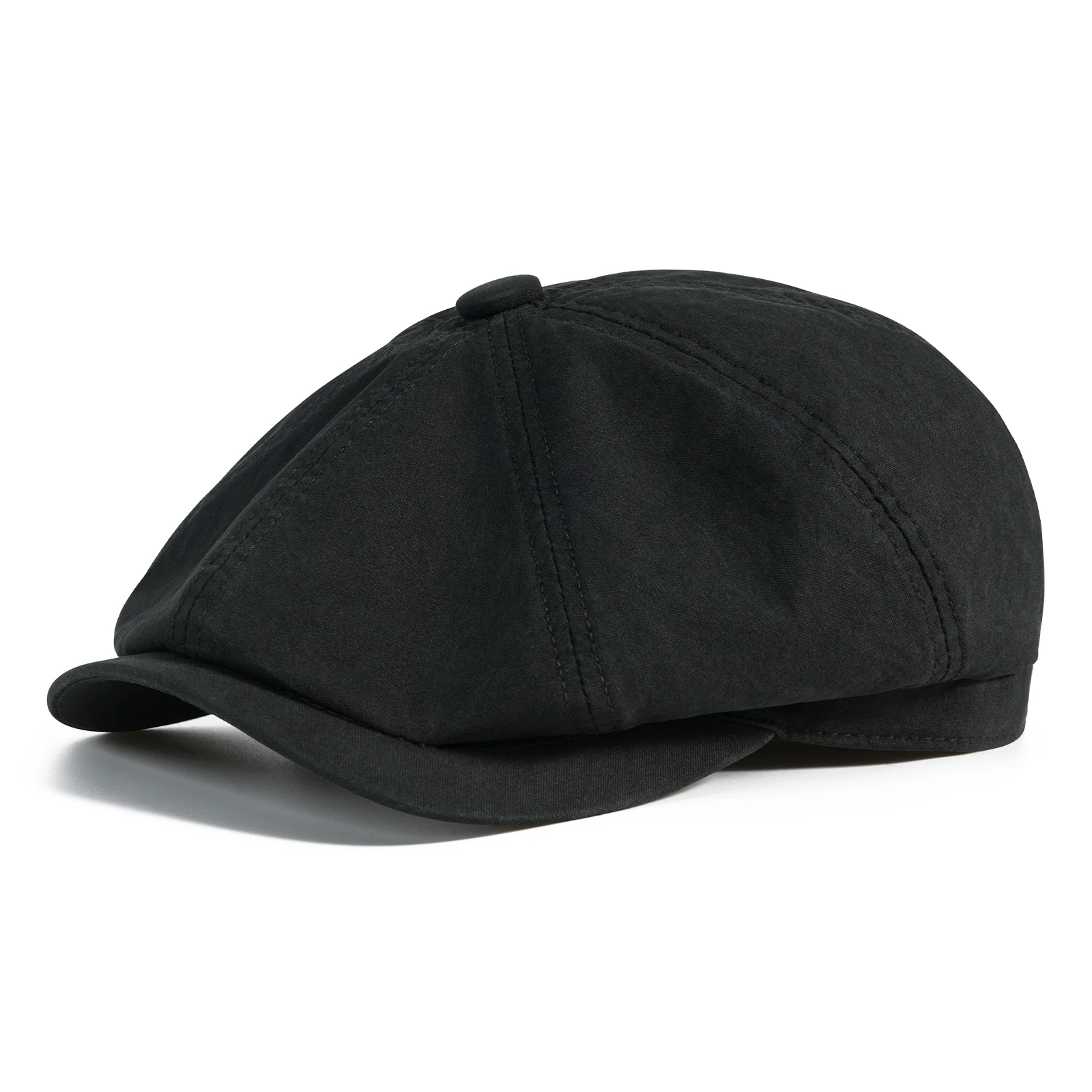 BOTVELA Men's Newsboy Gatsby Hat 100% Cotton Vintage Flat Ivy Driving Cabbie Cap
