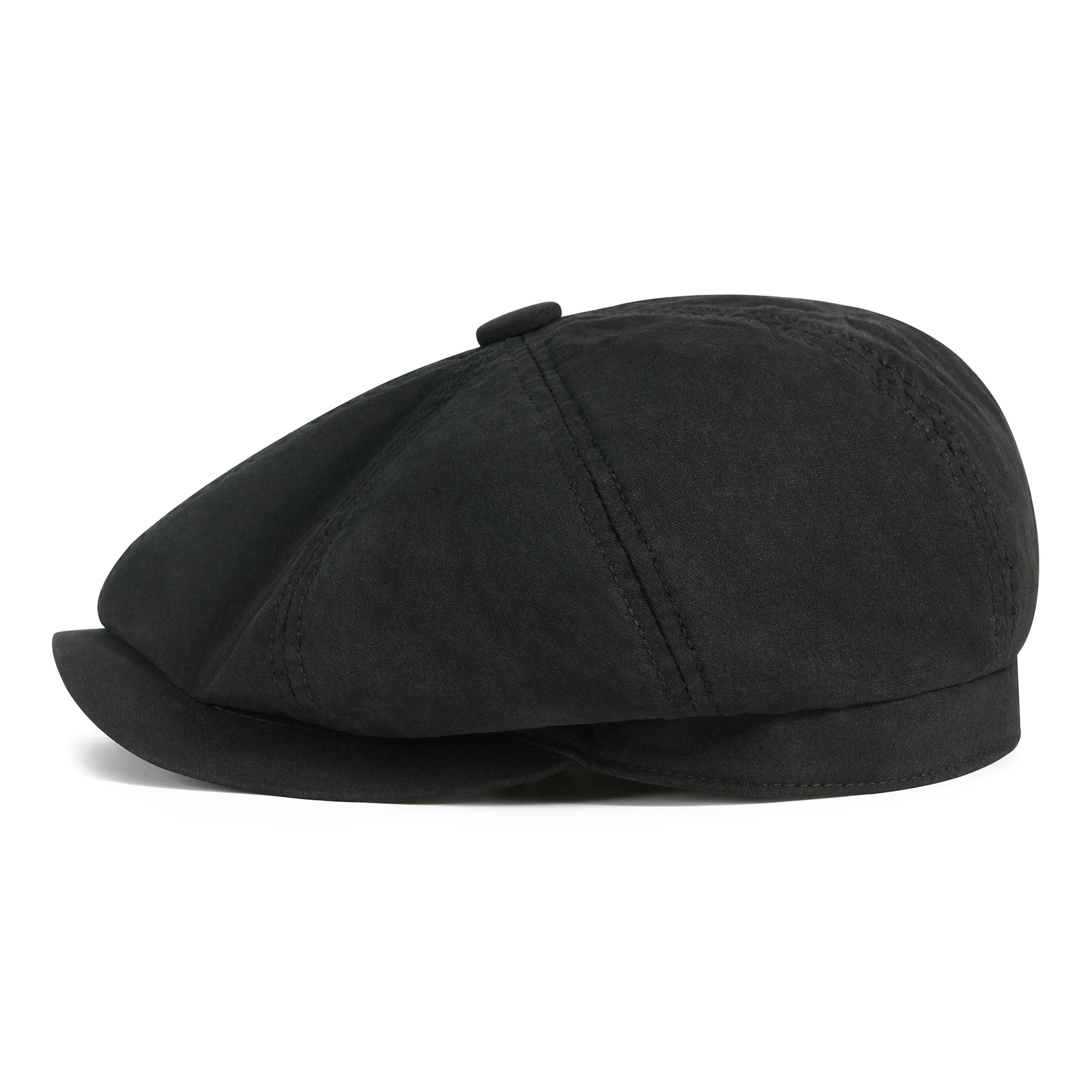 BOTVELA Men's Newsboy Gatsby Hat 100% Cotton Vintage Flat Ivy Driving Cabbie Cap