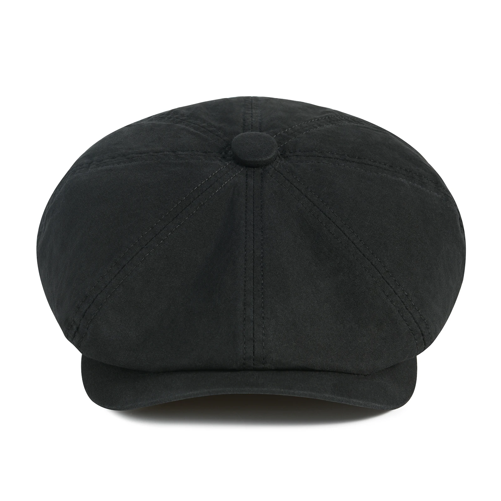 BOTVELA Men's Newsboy Gatsby Hat 100% Cotton Vintage Flat Ivy Driving Cabbie Cap