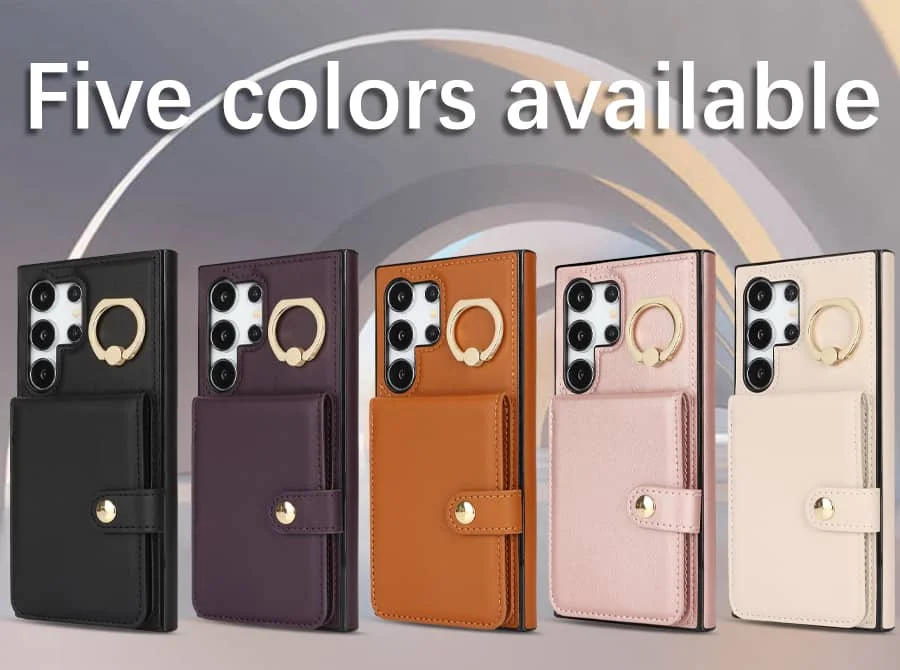 for Samsung Galaxy S26/S25/S24/S23/S22 Ultra/S23 FE/Note 20 Ultra Wallet Case with Card Holder,Flip Folio Book PU Leather Cover