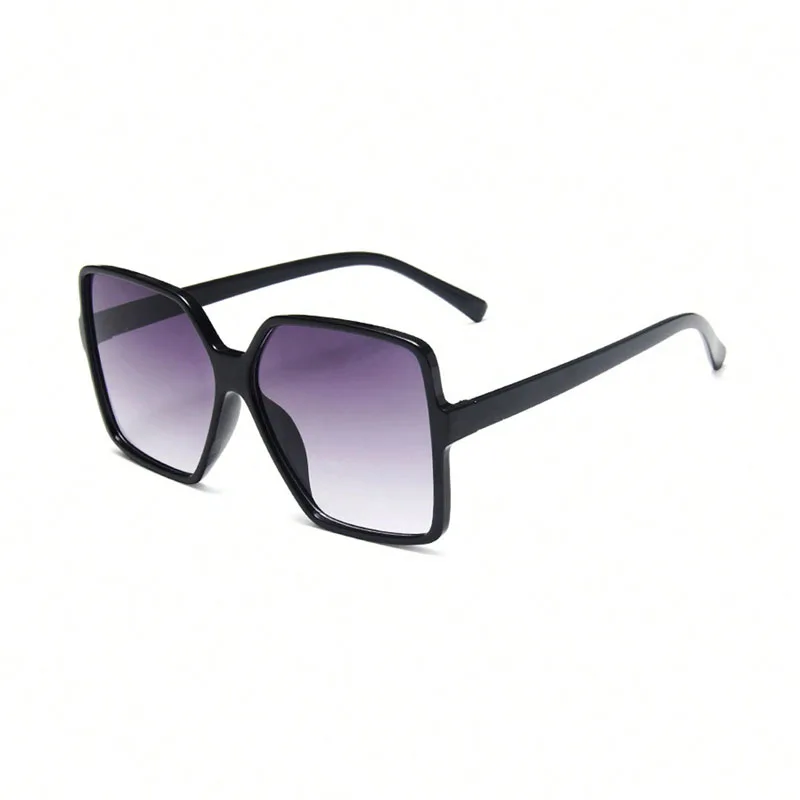 1/3/4/5pcs Fashion Oversize Square Sunglasses Women Luxury Brand Personlity Gradient Sun Glasses Female Outdoor Shades Oculos