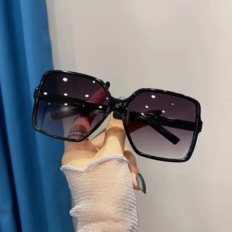 1/3/4/5pcs Fashion Oversize Square Sunglasses Women Luxury Brand Personlity Gradient Sun Glasses Female Outdoor Shades Oculos