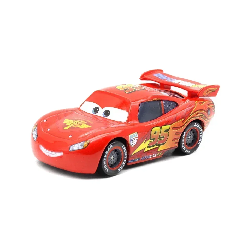 @Pixar Cars Diecast Metal Alloy Model Car Lightning McQueen The King Frank Guido Luigi Movie Character Toy Car Collectible Gifts