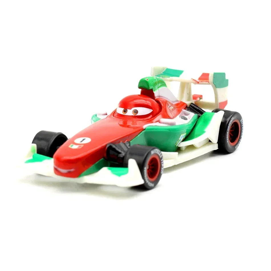 @Pixar Cars Diecast Metal Alloy Model Car Lightning McQueen The King Frank Guido Luigi Movie Character Toy Car Collectible Gifts