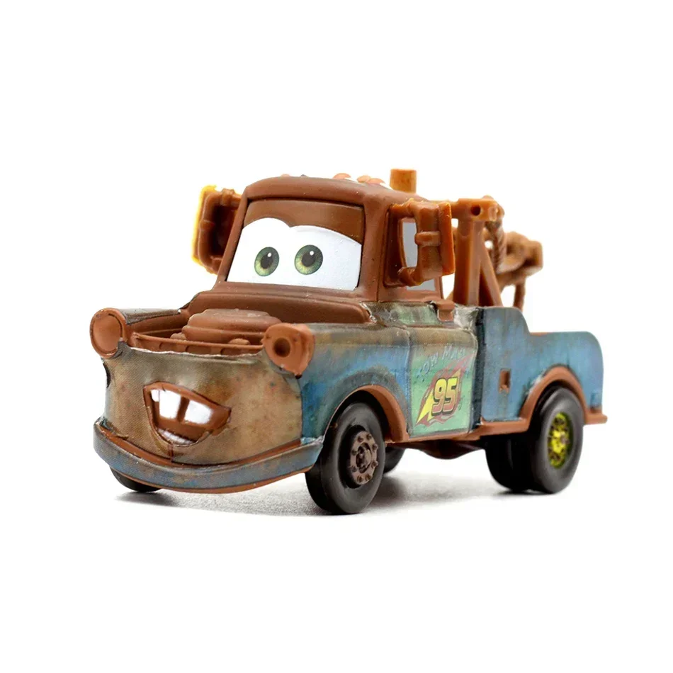 @Pixar Cars Diecast Metal Alloy Model Car Lightning McQueen The King Frank Guido Luigi Movie Character Toy Car Collectible Gifts