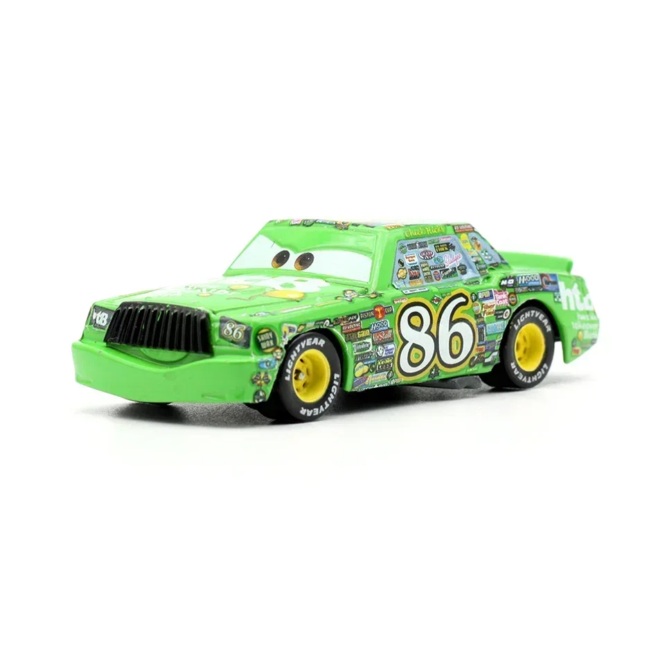 @Pixar Cars Diecast Metal Alloy Model Car Lightning McQueen The King Frank Guido Luigi Movie Character Toy Car Collectible Gifts
