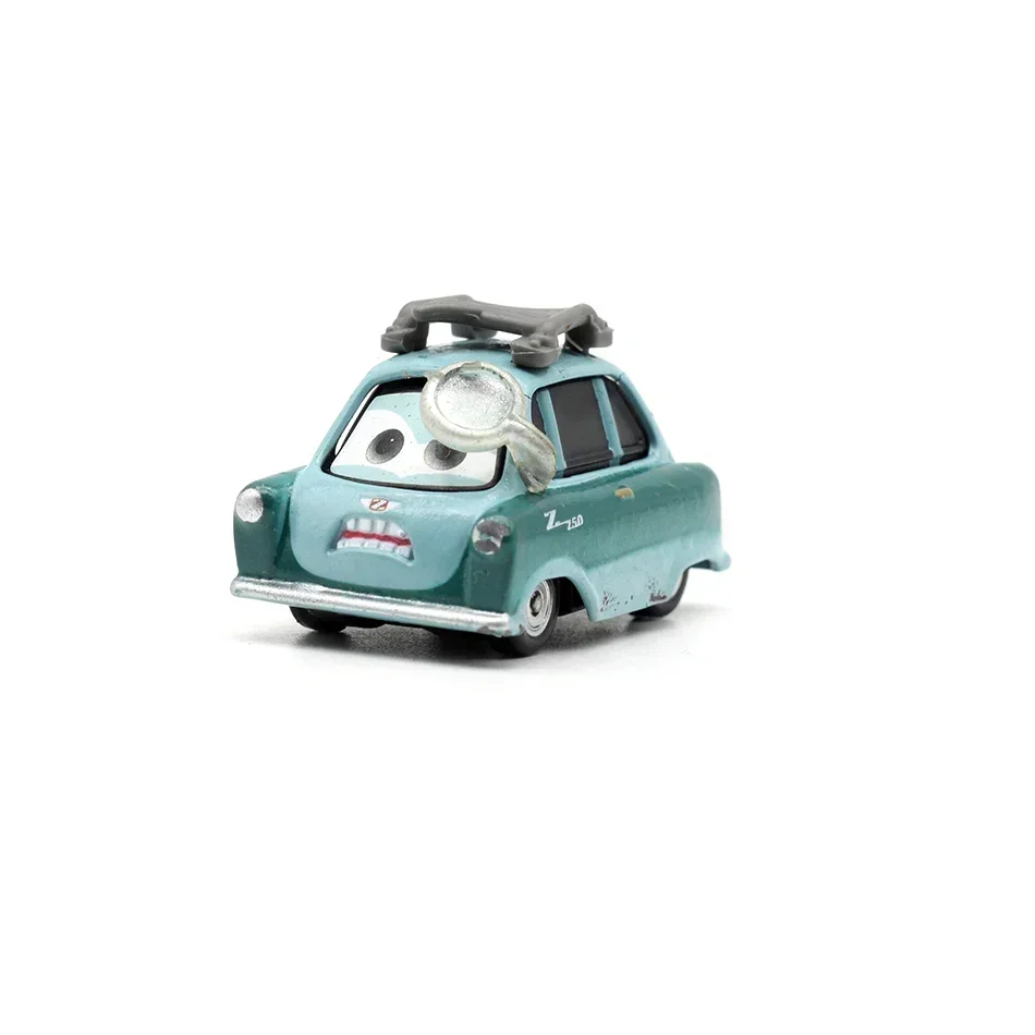 @Pixar Cars Diecast Metal Alloy Model Car Lightning McQueen The King Frank Guido Luigi Movie Character Toy Car Collectible Gifts