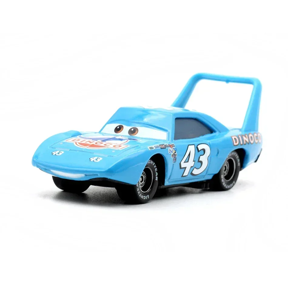 @Pixar Cars Diecast Metal Alloy Model Car Lightning McQueen The King Frank Guido Luigi Movie Character Toy Car Collectible Gifts