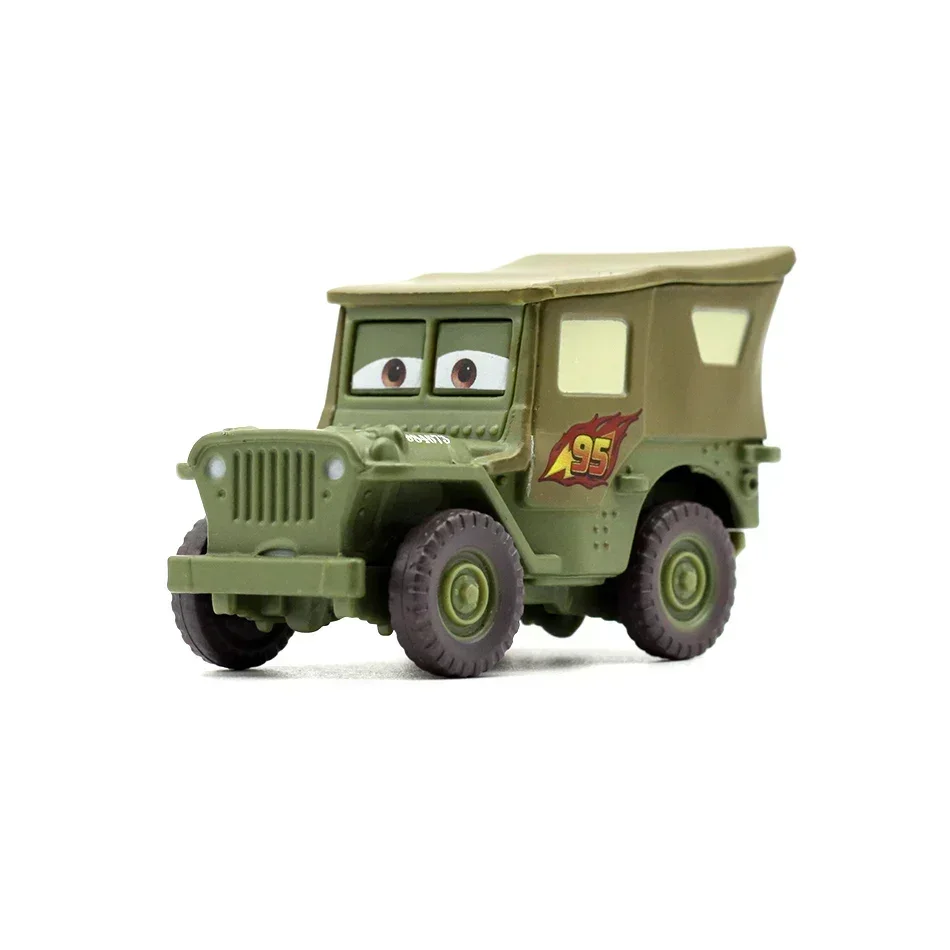 @Pixar Cars Diecast Metal Alloy Model Car Lightning McQueen The King Frank Guido Luigi Movie Character Toy Car Collectible Gifts