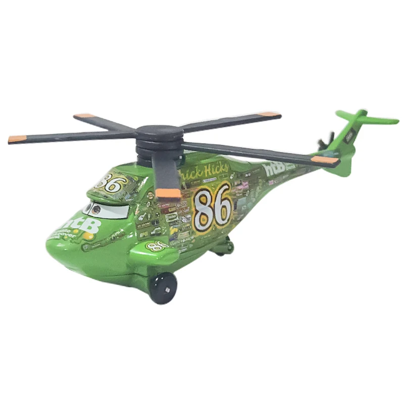 Diecast Alloy Metal Car Toy Collectibles Plane Chick Hicks King Lightning Mini Small Hudson Tractor Aircraft Racer Vehicle 3 2 1