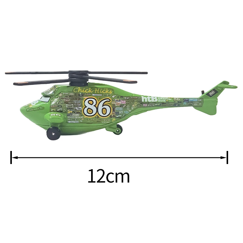 Diecast Alloy Metal Car Toy Collectibles Plane Chick Hicks King Lightning Mini Small Hudson Tractor Aircraft Racer Vehicle 3 2 1