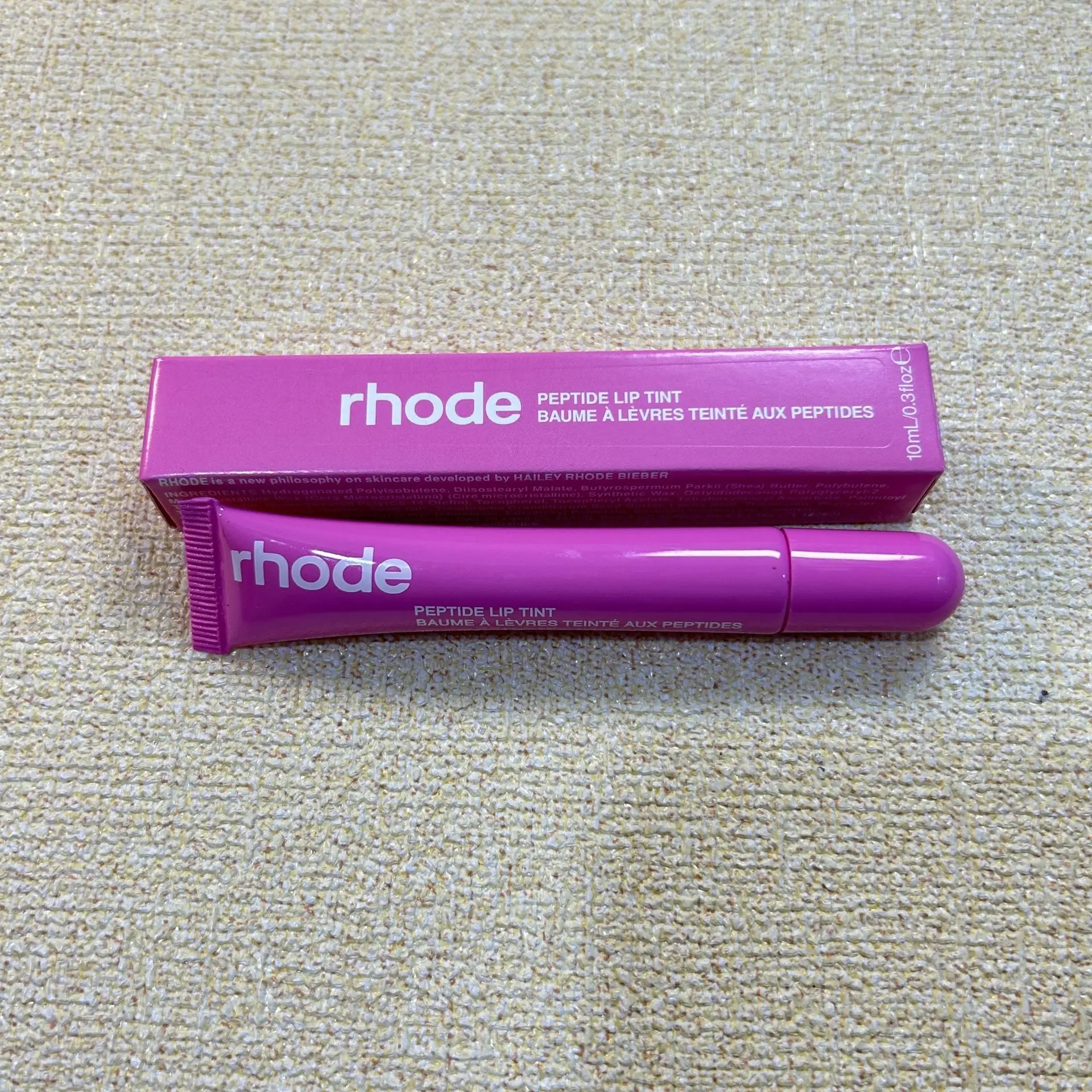 Rhodeskin Limited Edition Lip Gloss Ribbon Espresso Toast Caramelized Banana Moisturizer Lipstick Pocket Blush Cream Stick New