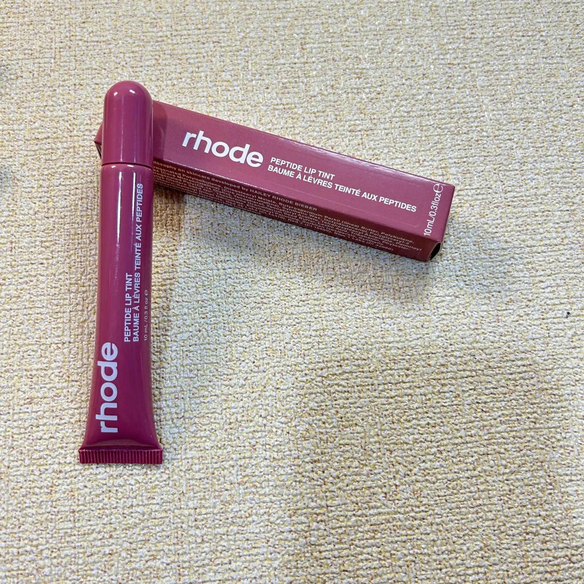 Rhodeskin Limited Edition Lip Gloss Ribbon Espresso Toast Caramelized Banana Moisturizer Lipstick Pocket Blush Cream Stick New