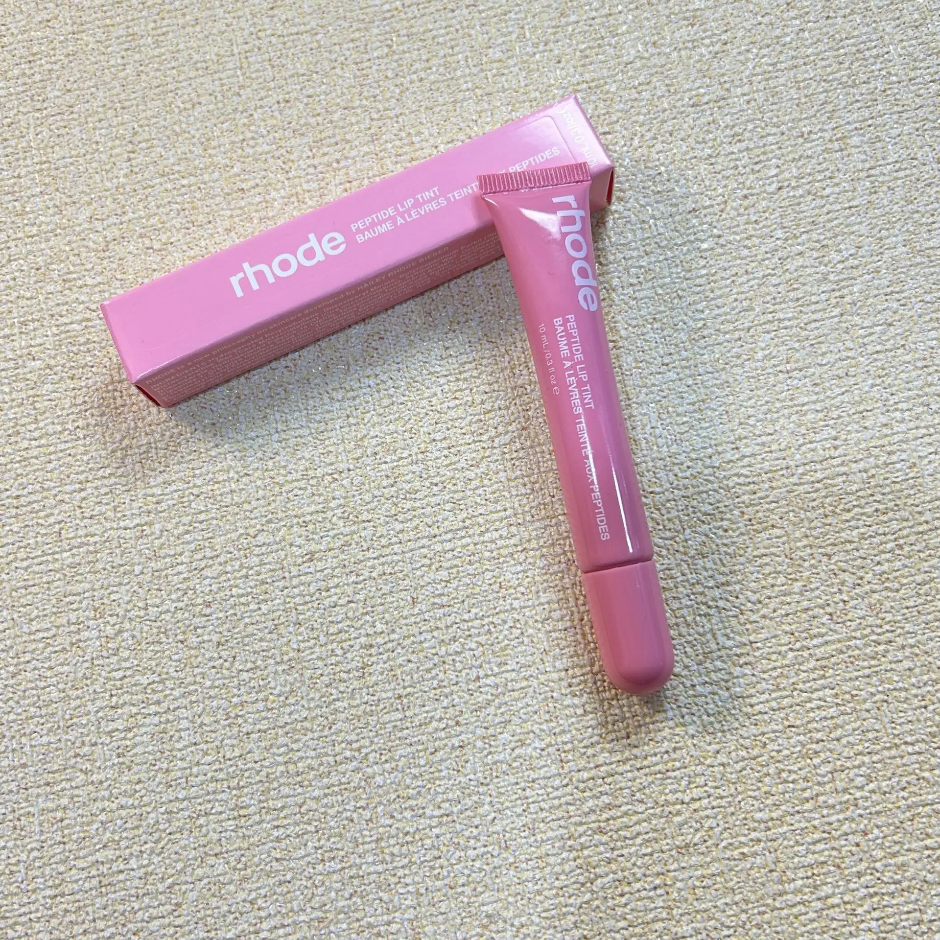 Rhodeskin Limited Edition Lip Gloss Ribbon Espresso Toast Caramelized Banana Moisturizer Lipstick Pocket Blush Cream Stick New